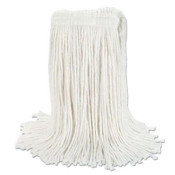 Boardwalk® Banded Rayon Cut-end Mop Heads, White, 24 Oz, 1 1-4" Headband, 12-carton freeshipping - TVN Wholesale